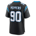 Pkot C.Panthers #90 Julius Peppers Player Black Home Game Stitched Jerseys