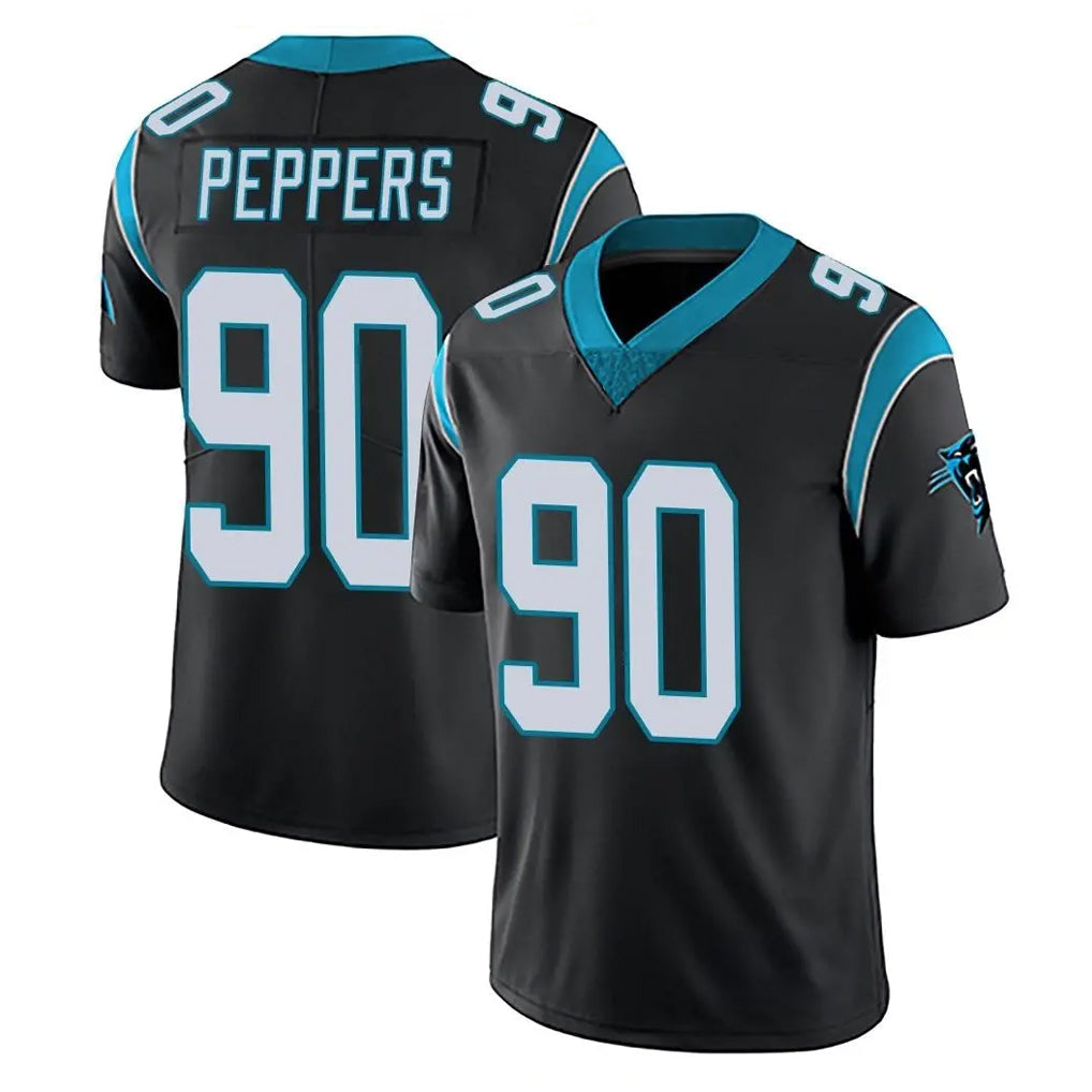 Pkot C.Panthers #90 Julius Peppers Player Black Vapor Untouchable Limited Game Stitched Jerseys