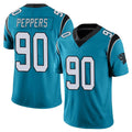 Pkot C.Panthers #90 Julius Peppers Player Blue Vapor Untouchable Limited Game Stitched Jerseys