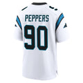 Pkot C.Panthers #90 Julius Peppers Player White Home Game Stitched Jerseys