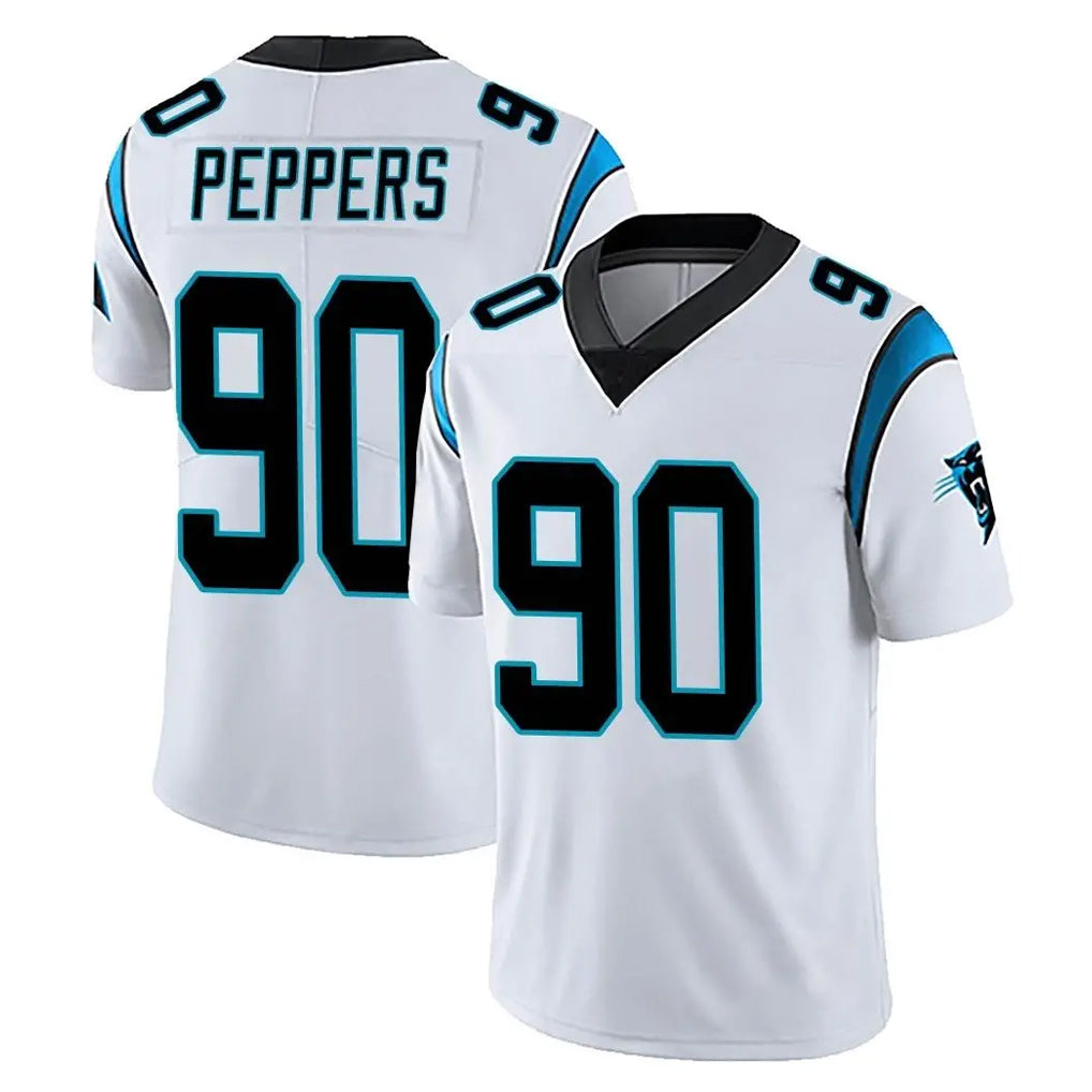 Pkot C.Panthers #90 Julius Peppers Player White Vapor Untouchable Limited Game Stitched Jerseys