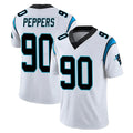 Pkot C.Panthers #90 Julius Peppers Player White Vapor Untouchable Limited Game Stitched Jerseys