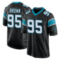 Pkot C.Panthers #95 Derrick Brown Player Black Game Stitched Jerseys