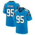 Pkot C.Panthers #95 Derrick Brown Player Blue Home Game Stitched Jerseys