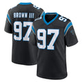 Pkot C.Panthers #97 Bobby Brown III Player Black Limited Home Game Stitched Jerseys