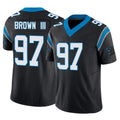 Pkot C.Panthers #97 Bobby Brown III Player Black Vapor F.U.S.E. Limited Home Game Stitched Jerseys
