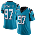 Pkot C.Panthers #97 Bobby Brown III Player Blue Vapor Untouchable Limited Game Stitched Jerseys