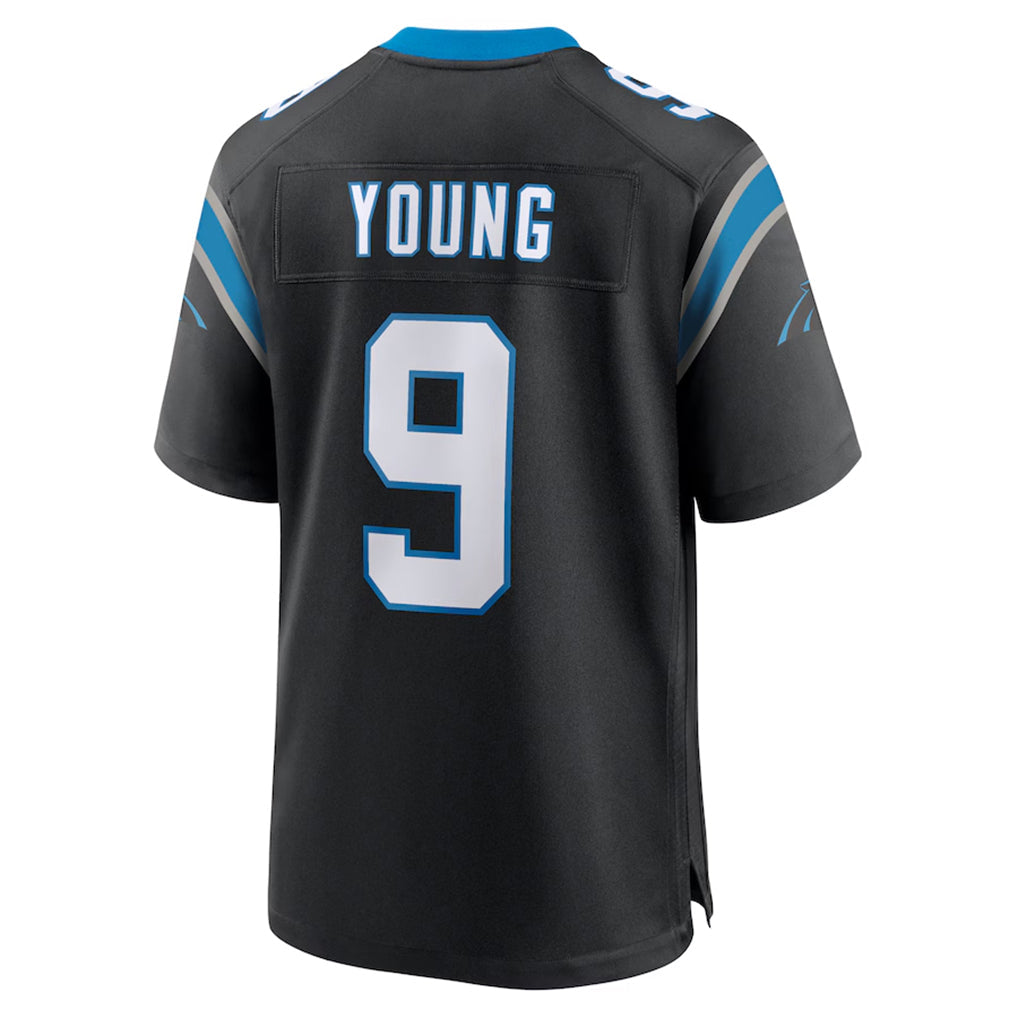 Pkot C.Panthers #9 Bryce Young Player Black Home Game Stitched Jerseys