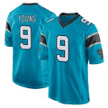 Pkot C.Panthers #9 Bryce Young Player Blue Game Stitched Jerseys