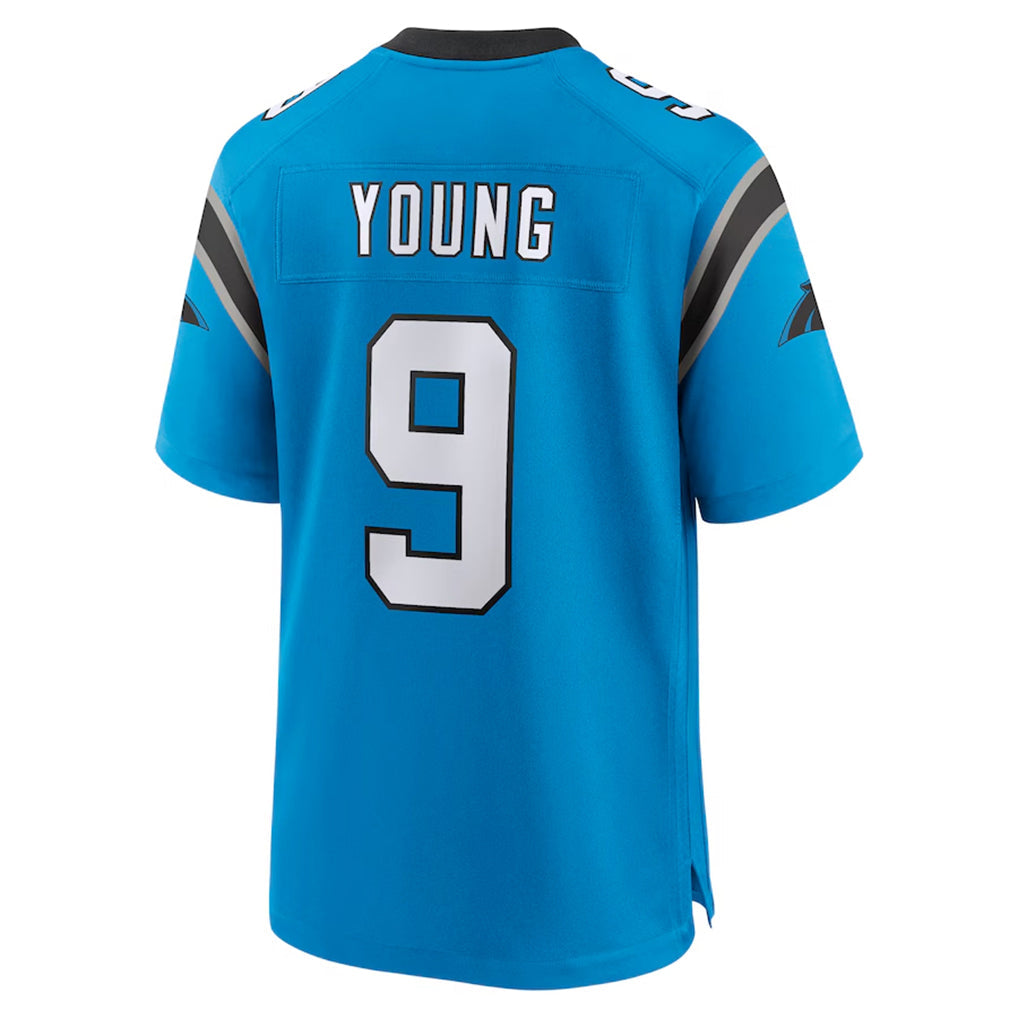 Pkot C.Panthers #9 Bryce Young Player Blue Home Game Stitched Jerseys