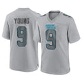 Pkot C.Panthers #9 Bryce Young Player Gray Atmosphere Fashion Game Stitched Jerseys