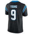 PkotC.Panthers #9 Bryce Young Black Vapor F.U.S.E. Limited Jersey American Stitched  Jerseys