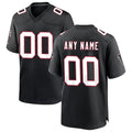 Pkot Custom A.Falcons Black Throwback Limited Home Game Any Name & Numbers Stitched Jerseys