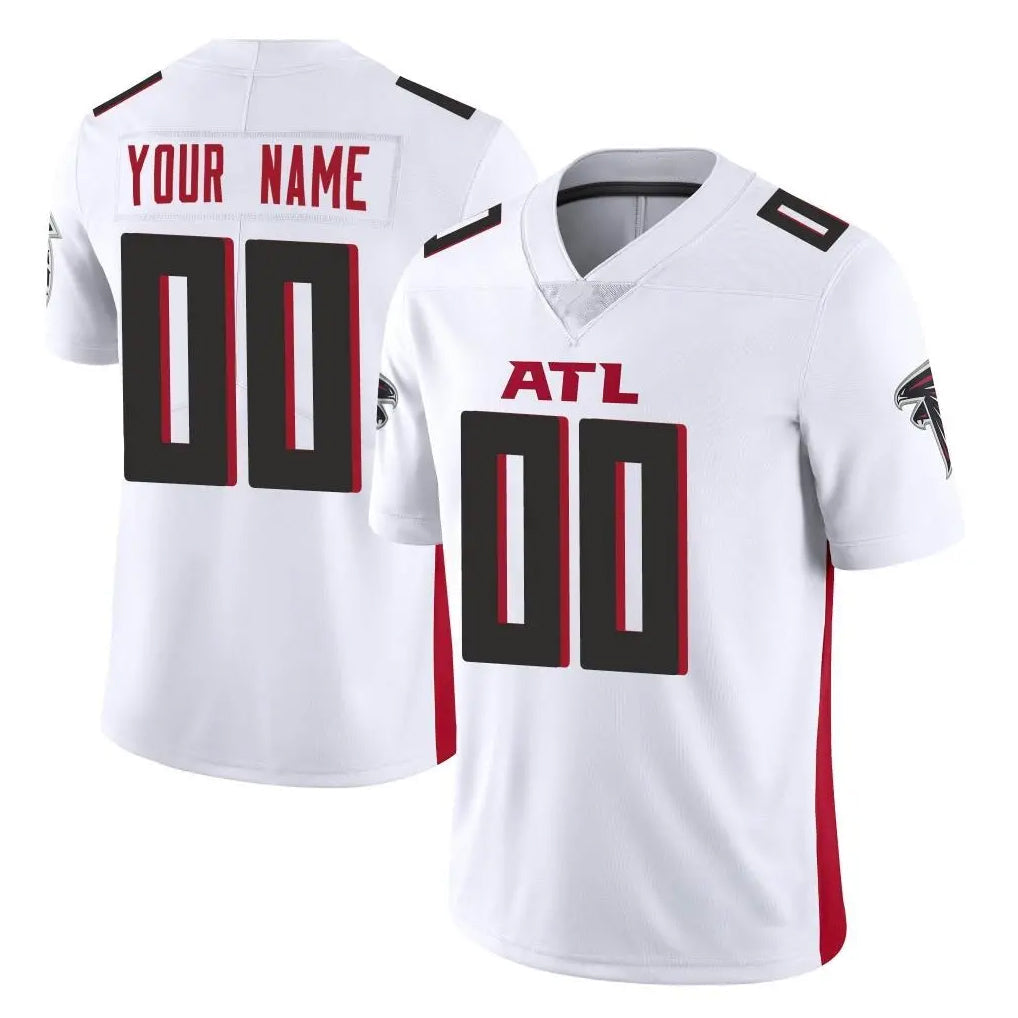 Pkot Custom A.Falcons White Vapor Untouchable Limited Home Game Any Name & Numbers Stitched Jerseys