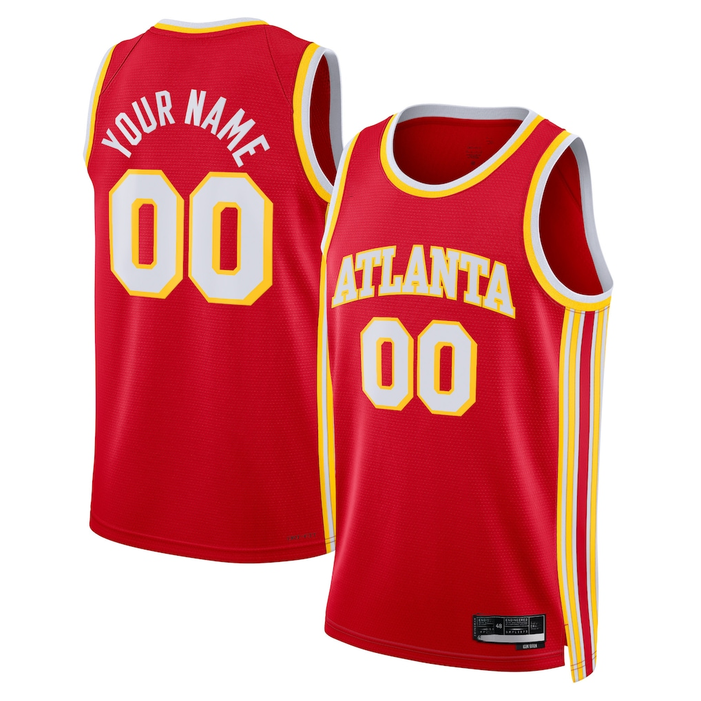 Pkot Custom A.Hawks Red Swingman Jerseys - Icon Edition