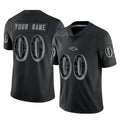 Pkot Custom B.Ravens Black RFLCTV Limited Any Name & Numbers Stitched Jerseys