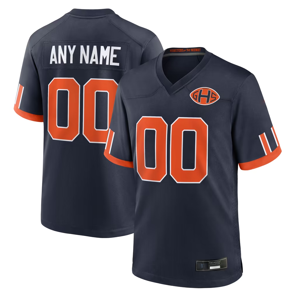 Pkot Custom C.Bears Navy  2026 Rivalries Collection Game Stitched Jerseys