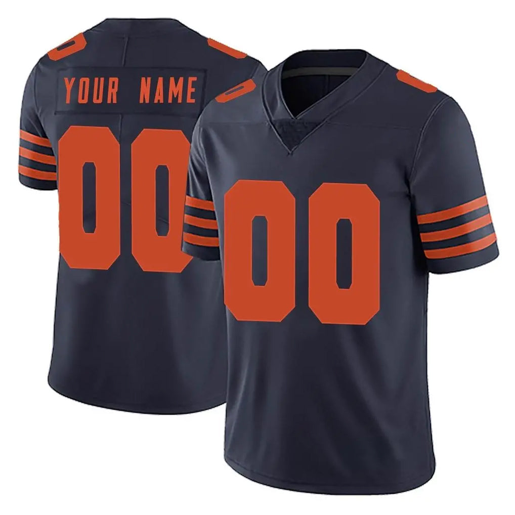 Pkot Custom C.Bears Navy Blue Alternate Vapor Untouchable Limited Any Name & Numbers Stitched Jerseys