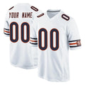 Pkot Custom C.Bears White Home Game Any Name & Numbers Stitched Jerseys