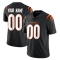 Pkot Custom C.Bengals Black Vapor Untouchable Limited Home Game Any Name & Numbers Stitched Jerseys