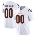 Pkot Custom C.Bengals White Vapor Untouchable Limited Home Game Any Name & Numbers Stitched Jerseys