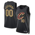 Pkot Custom C.Cavaliers Black 202223 Swingman Jerseys - Statement Edition