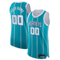 Pkot Custom C.Hornets  Teal 202021 Authentic Jerseys - Icon Edition