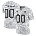 Pkot Custom C.Panthers Arctic Camo Salute to Service Limited Game Any Name & Numbers Stitched Jerseys