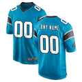 Pkot Custom C.Panthers Blue Game Any Name & Numbers Stitched Jerseys