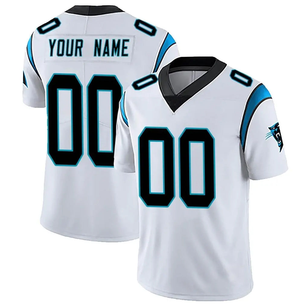 Pkot Custom C.Panthers White Vapor Untouchable Limited Game Any Name & Numbers Stitched Jerseys