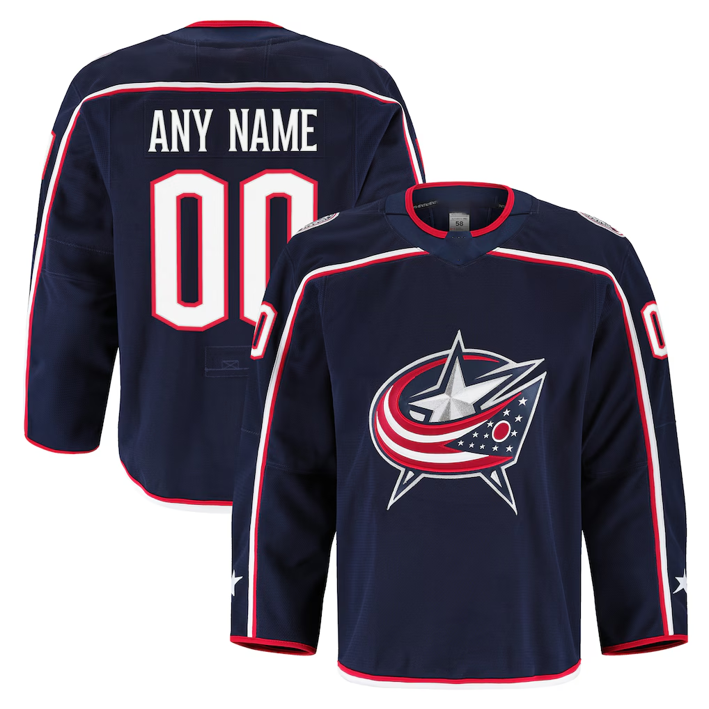 Pkot Custom CB.Jackets Navy Home Authentic Pro Jersey