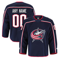 Pkot Custom CB.Jackets Navy Home Authentic Pro Jersey