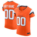 Pkot Custom D.Broncos Vapor F.U.S.E. Elite Orange Football Jerseys