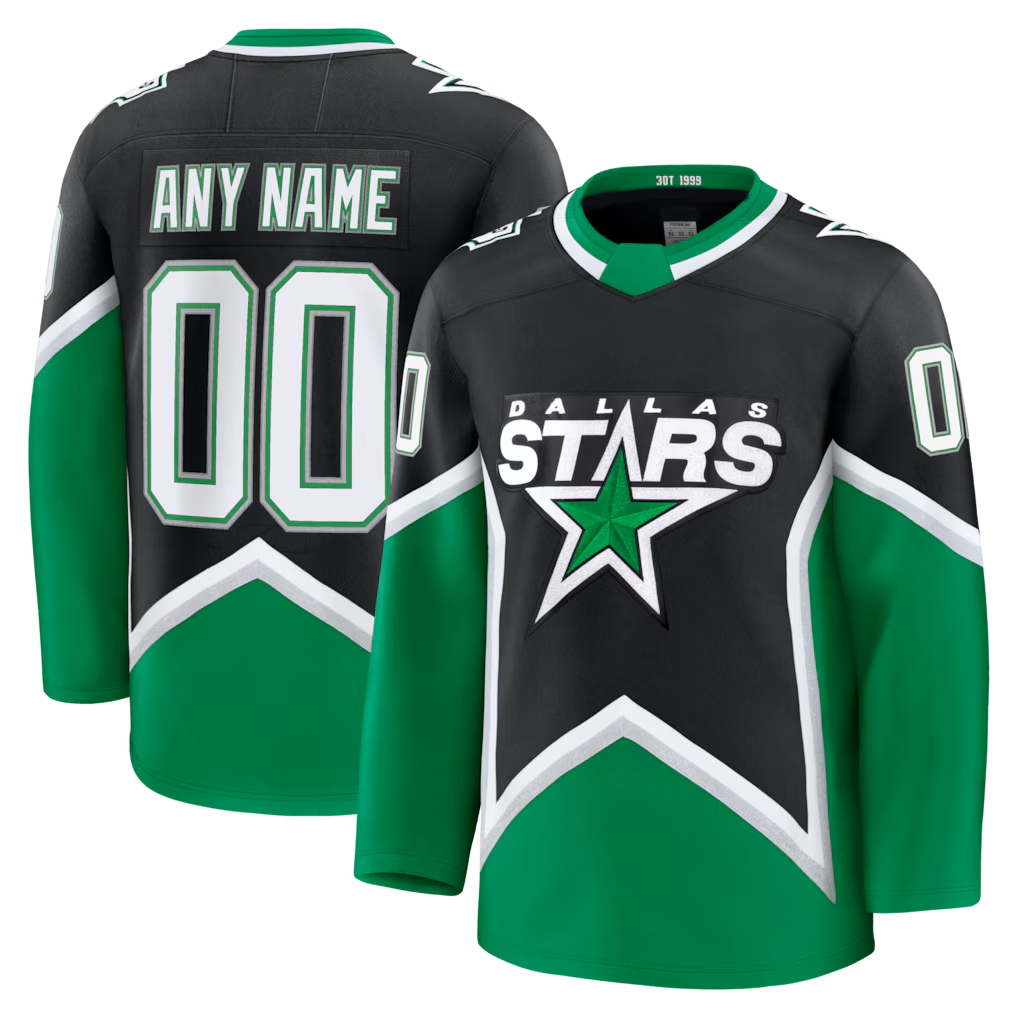 Pkot Custom D.Stars Black Alternate Premium Jerseys
