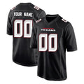 Pkot Custom H.Texans Carbon Black Fashion Home Game Any Name & Numbers Stitched Jerseys