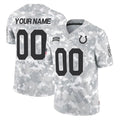 Pkot Custom IN.Colts Arctic Camo Salute To Service Limited Game Any Name & Numbers Stitched Jerseys