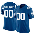 Pkot Custom IN.Colts Royal Limited Vapor F.U.S.E. Home Game Any Name & Numbers Stitched Jerseys