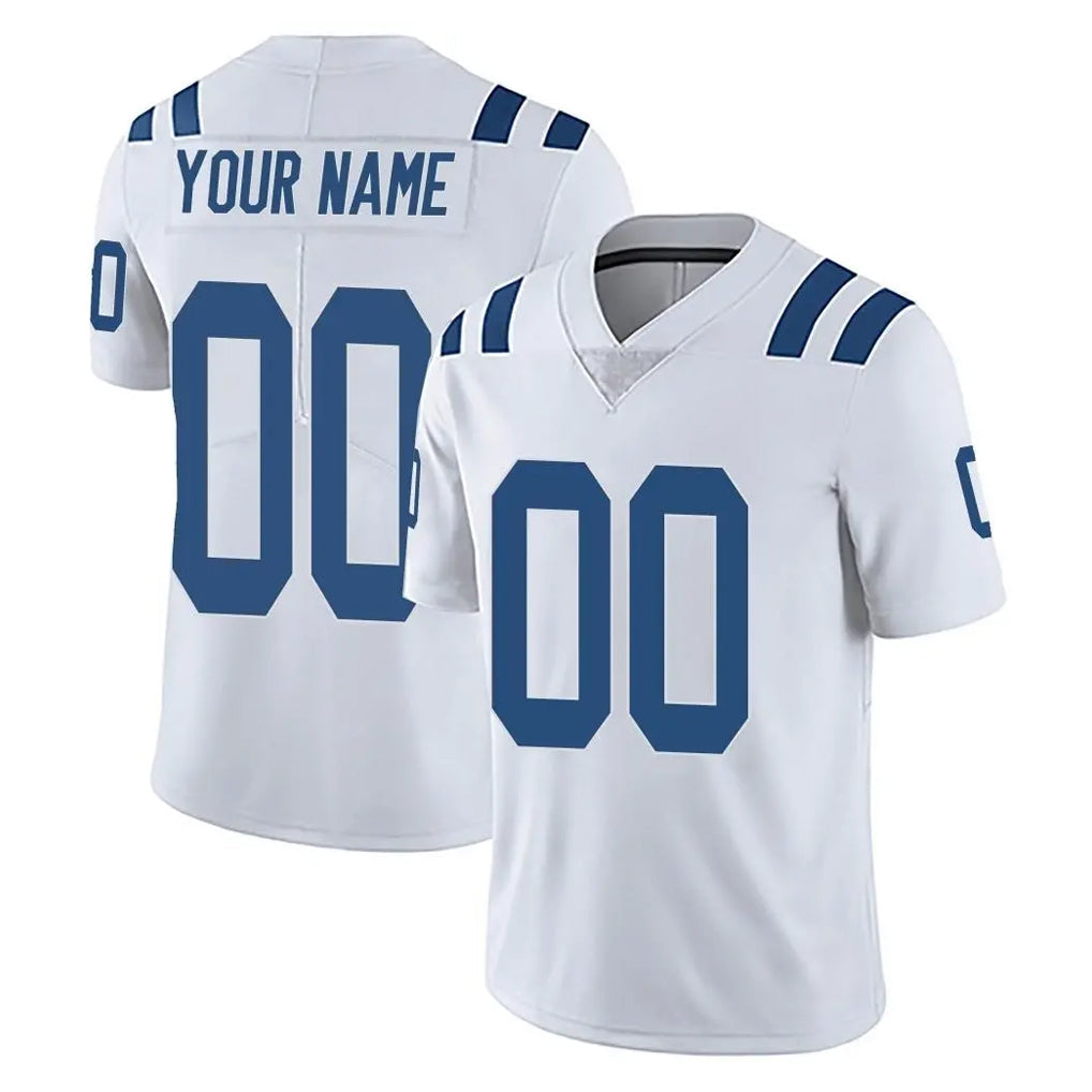 Pkot Custom IN.Colts White Limited Vapor Untouchable Home Game Any Name & Numbers Stitched Jerseys