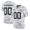 Pkot Custom J.Jaguars Arctic Camo Salute To Service Limited Game Any Name & Numbers Stitched Jerseys