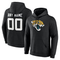 Pkot Custom J.Jaguars Black Pullover Hoodies Limited Any Name & Numbers Stitched Jerseys