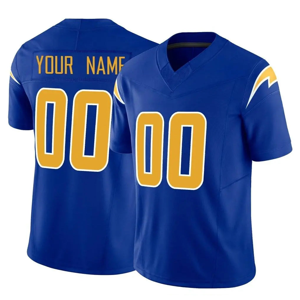 Pkot Custom LA.Chargers Royal Limited Vapor F.U.S.E. Home Game Any Name & Numbers Stitched Jerseys