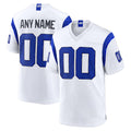 Pkot Custom LA.Rams Fearsome White Home Game Any Name & Numbers Stitched Jerseys