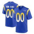 Pkot Custom LA.Rams Royal Home Game Any Name & Numbers Stitched Jerseys