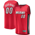 Pkot Custom M.Heat  Red Fast Break Jerseys - Statement Edition