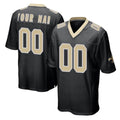 Pkot Custom NO.Saints Black Carbon Fashion Home Game Any Name & Numbers Stitched Jerseys