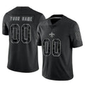 Pkot Custom NO.Saints Black Impact Limited Home Game Any Name & Numbers Stitched Jerseys