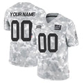 Pkot Custom NY.Giants Arctic Camo Salute To Service Limited Game Any Name & Numbers Stitched Jerseys