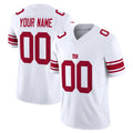 Pkot Custom NY.Giants White Limited Vapor F.U.S.E. Home Game Any Name & Numbers Stitched Jerseys
