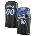 Pkot Custom O.Magic Black Swingman Jerseys - Statement Edition