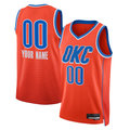 Pkot Custom OC.Thunder Jordan Brand Orange 202223 Swingman Stitched Jerseys - Statement Edition
